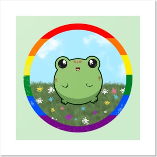 Pride Froggo (LGBT) Posters and Art